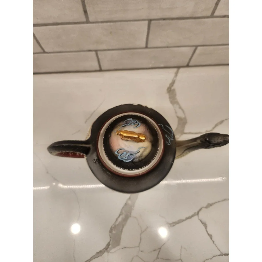 Vintage Japanese Hand Painted Moriage Dragon Ware Teapot